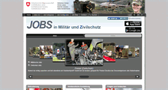 Desktop Screenshot of miljobs.ch